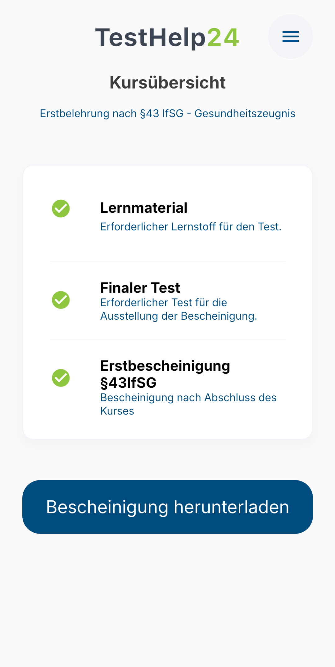 Wo Bekomme Ich Gesundheitszeugnis Her Gesundheitszeugnis nach §43 Infektionsschutzgesetz - TestHelp24